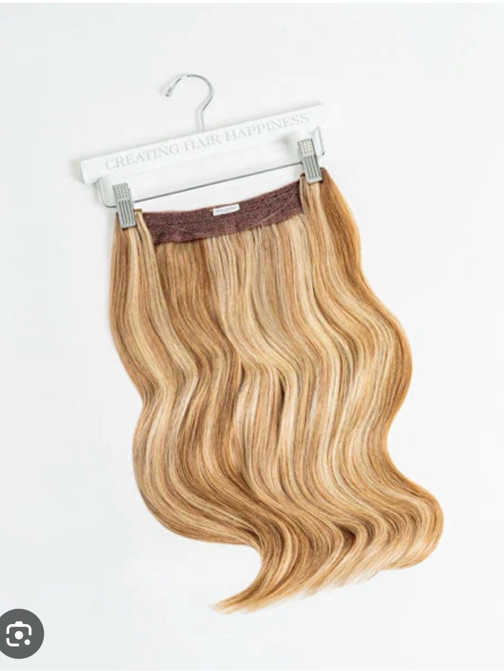 Halo couture 12 inch Blonde Hair Extension -color 14-24 100% Remy Human Hair